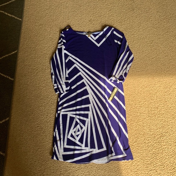 NWT Geometric Dress - Picture 1 of 4